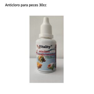 ANTICLORO PARA PECES 30CC