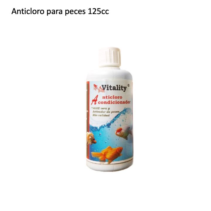 ANTICLORO PARA PECES 125CC