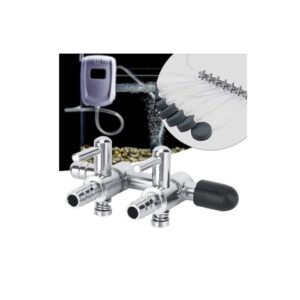 LLAVE DE PASO REGULADOR DOBLE (ACERO)