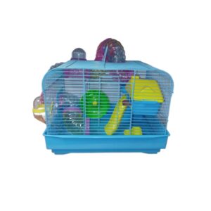 JAULA HAMSTER 2 PISOS, TUBOS C